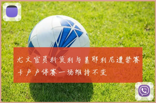 尤文官员科莫利与基耶利尼遭禁赛卡卢卢停赛一场维持不变